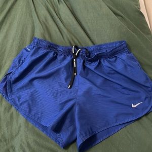 blue nike dri-fit shorts
